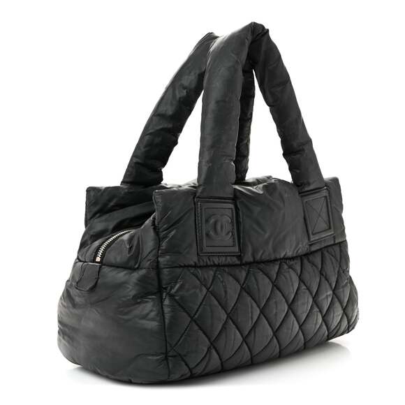 Chanel Nylon Coco Cocoon Zipped Tote #240142C10B - Picture 3 of 11